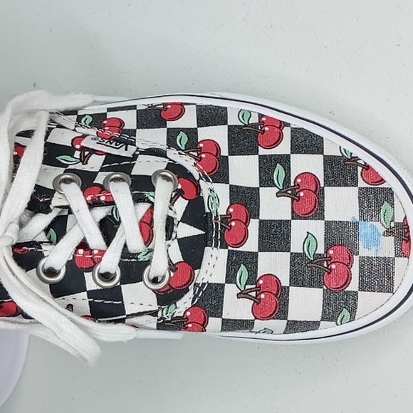 Vans- Tennis Sneakers - Doheny Cherry Blossoms Checkerboard Size 7 - Picture 10 of 10